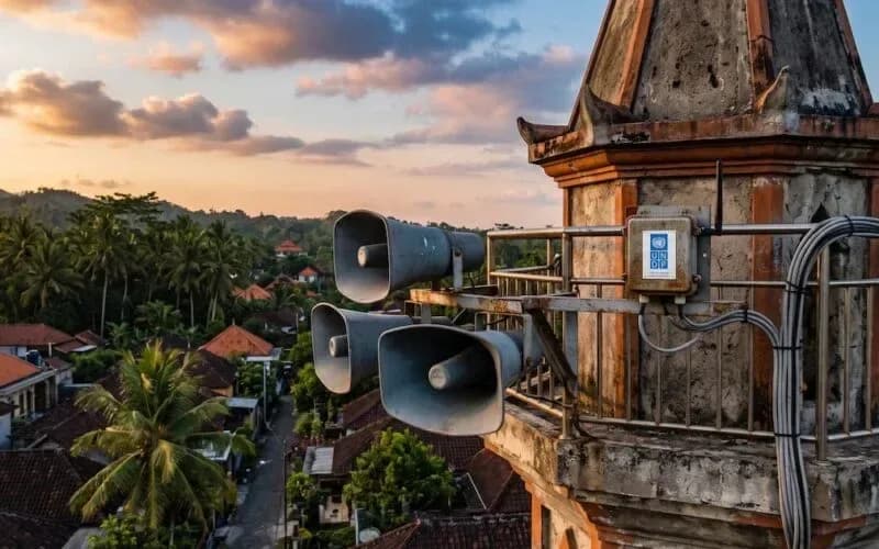 Indonesia prueba usar los altavoces de mezquitas para alertar sobre terremotos