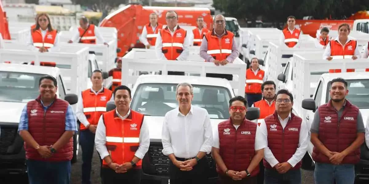 Ayuntamiento de Puebla incorpora 23 nuevas unidades para reforzar servicio de Limpia