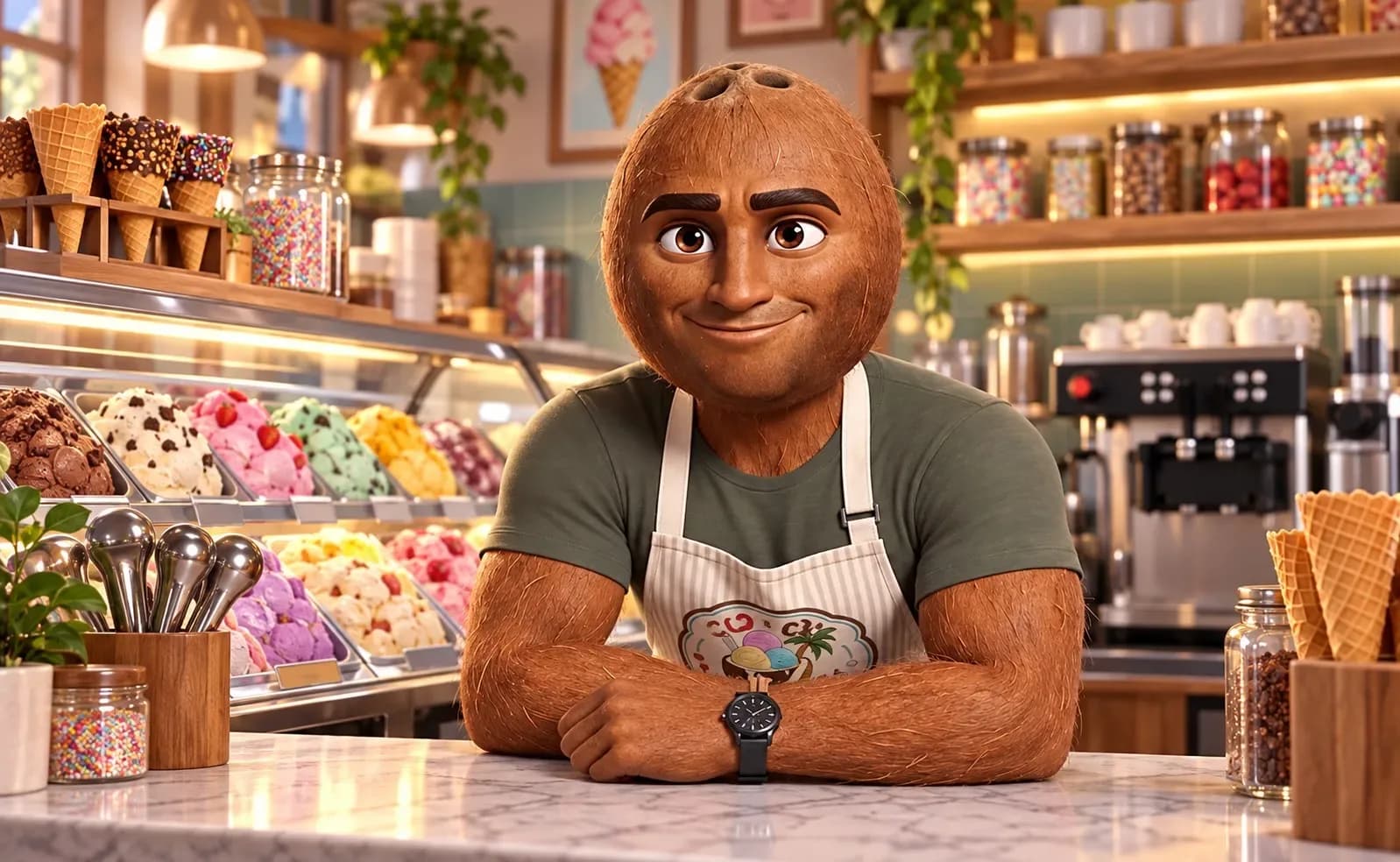 Cocardo y su heladería se vuelven la nueva obsesión de las frutinovelas