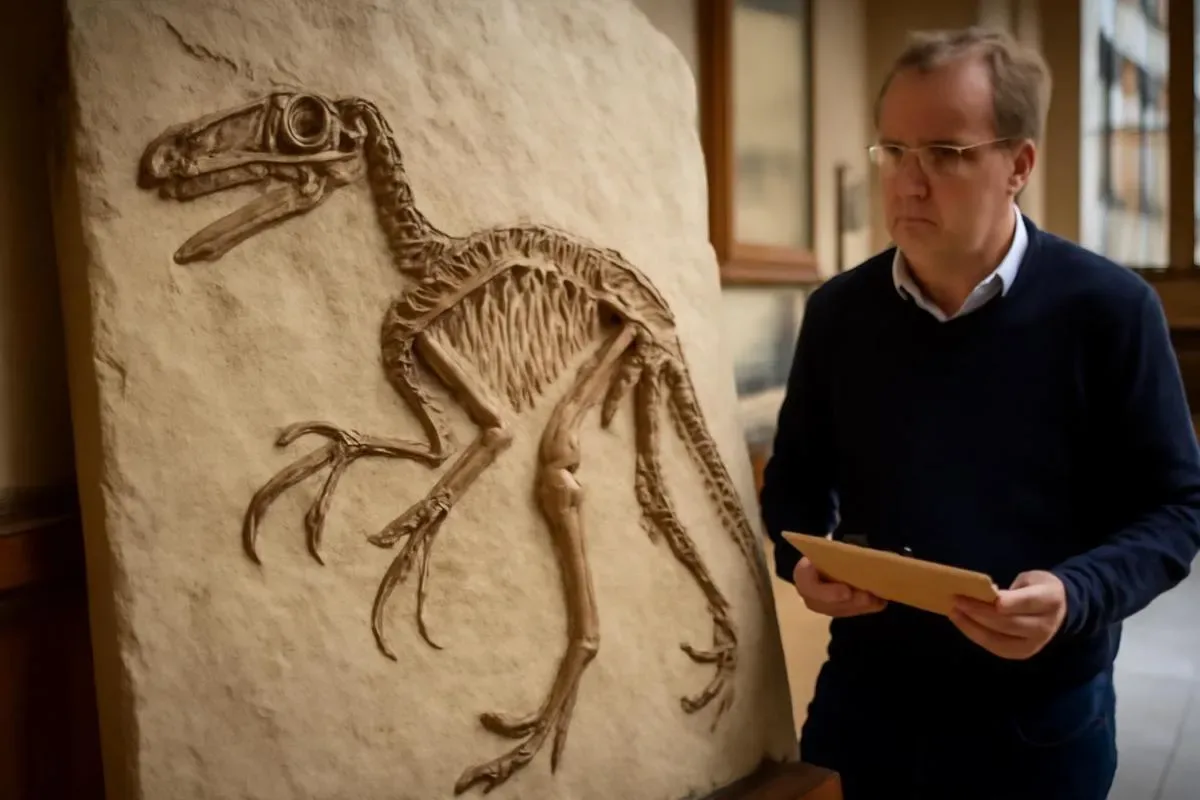 Un fósil guardado durante décadas revela un dinosaurio con enormes garras