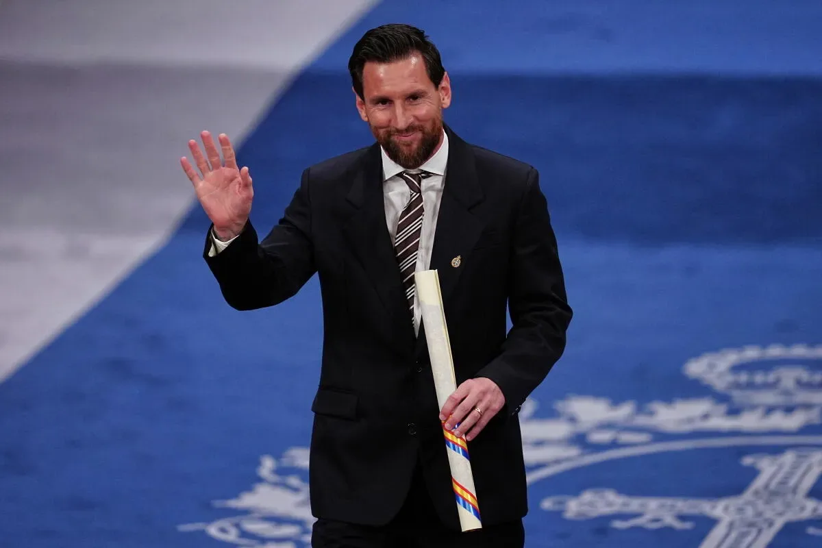 Messi recibe el Premio Princesa de Asturias de los Deportes
