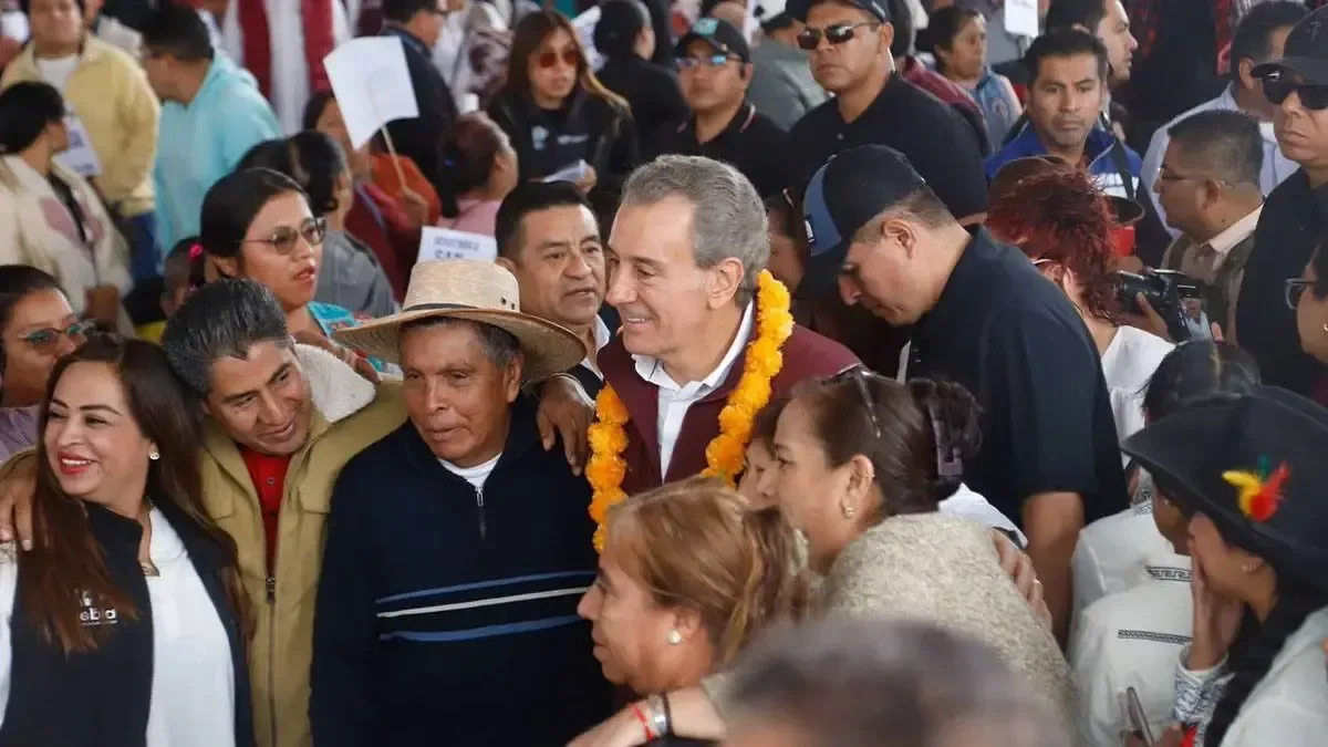 San Miguel Canoa recibe servicios, obras y apoyos del Ayuntamiento de Puebla