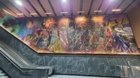 El mural holográfico del Metro Auditorio obtuvo un Récord Guinness