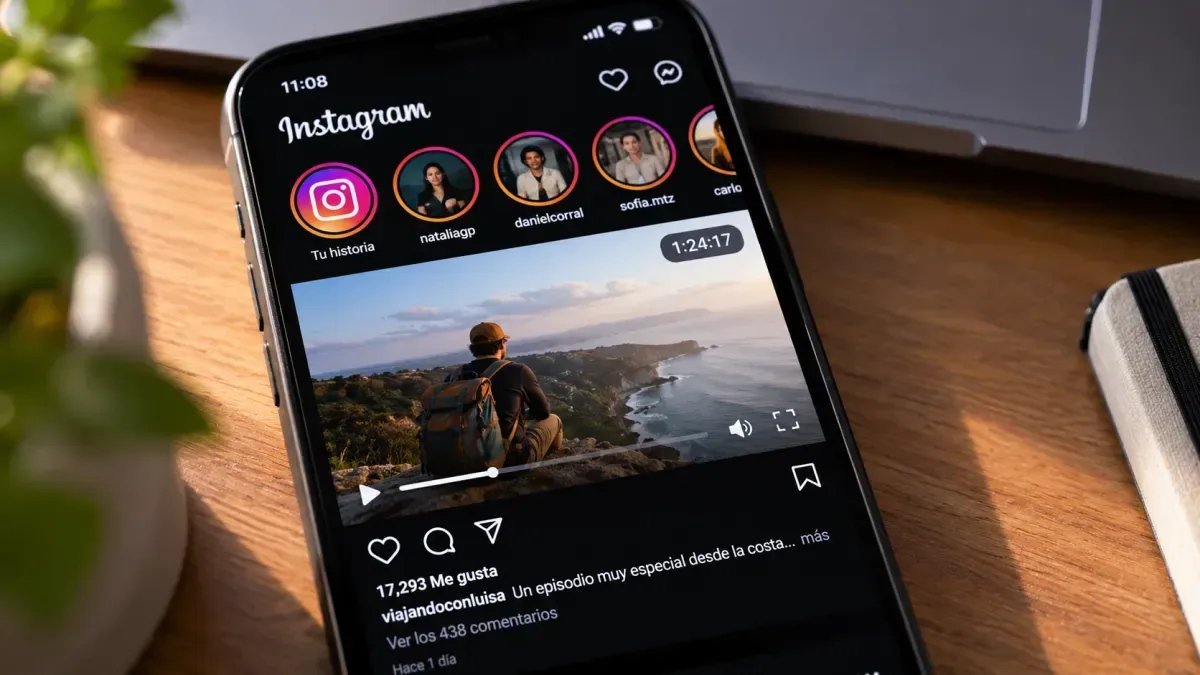 Instagram prueba videos horizontales de hasta 90 minutos