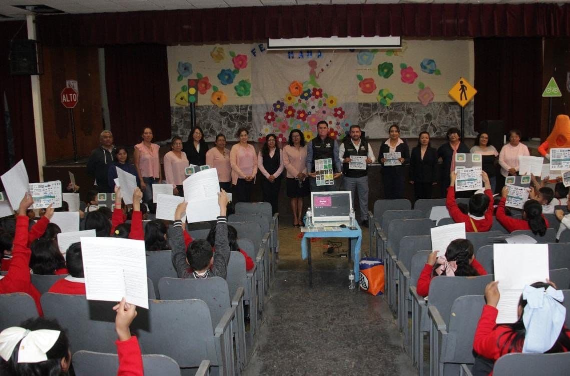 Promueve Ayuntamiento talleres de movilidad y seguridad vial en escuelas