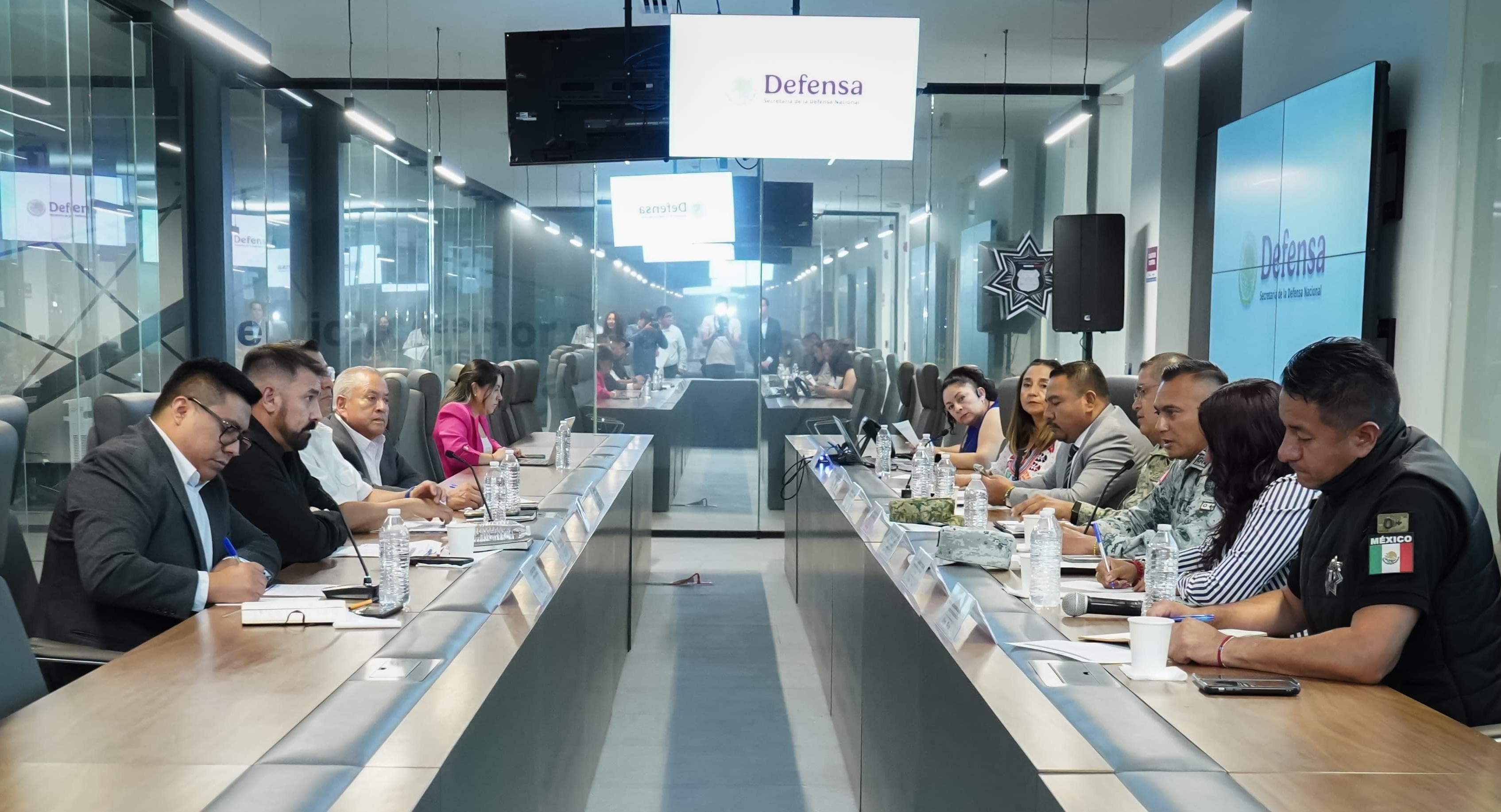 Coordina Gobierno de Puebla estrategias de seguridad con los tres órdenes de gobierno