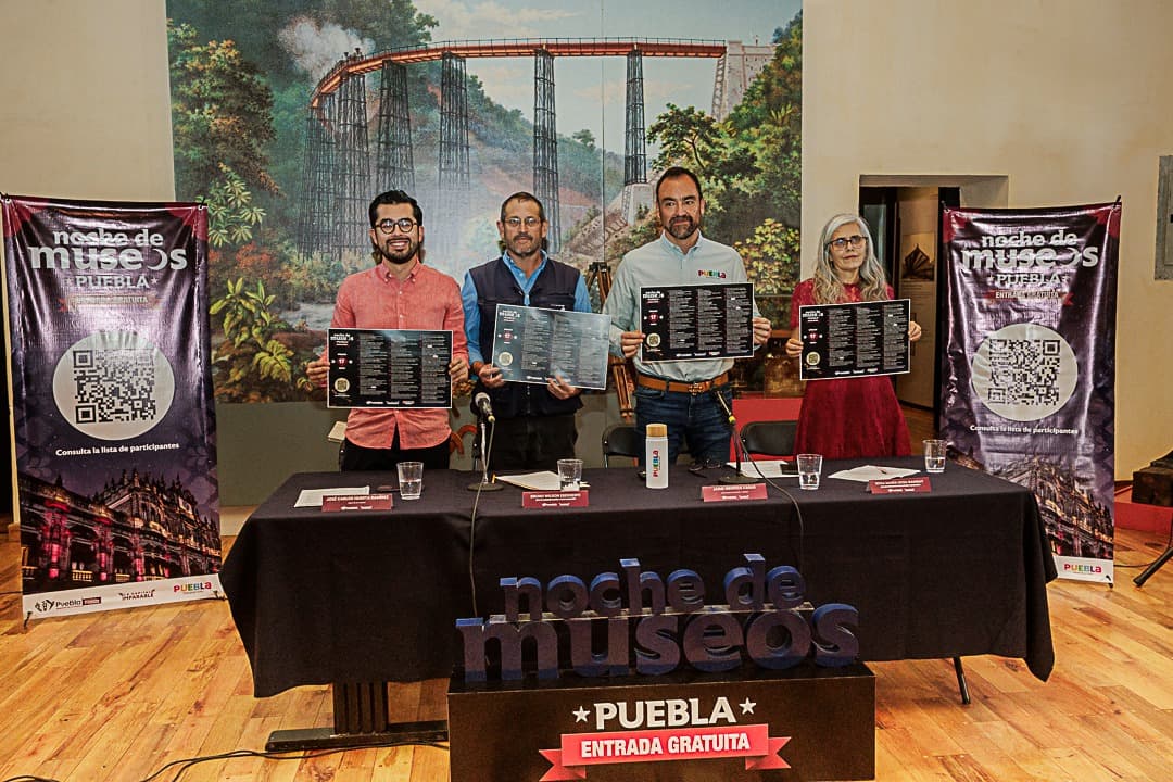 Celebra Puebla el Día Internacional de los Museos con la cuarta Noche de Museos 2025