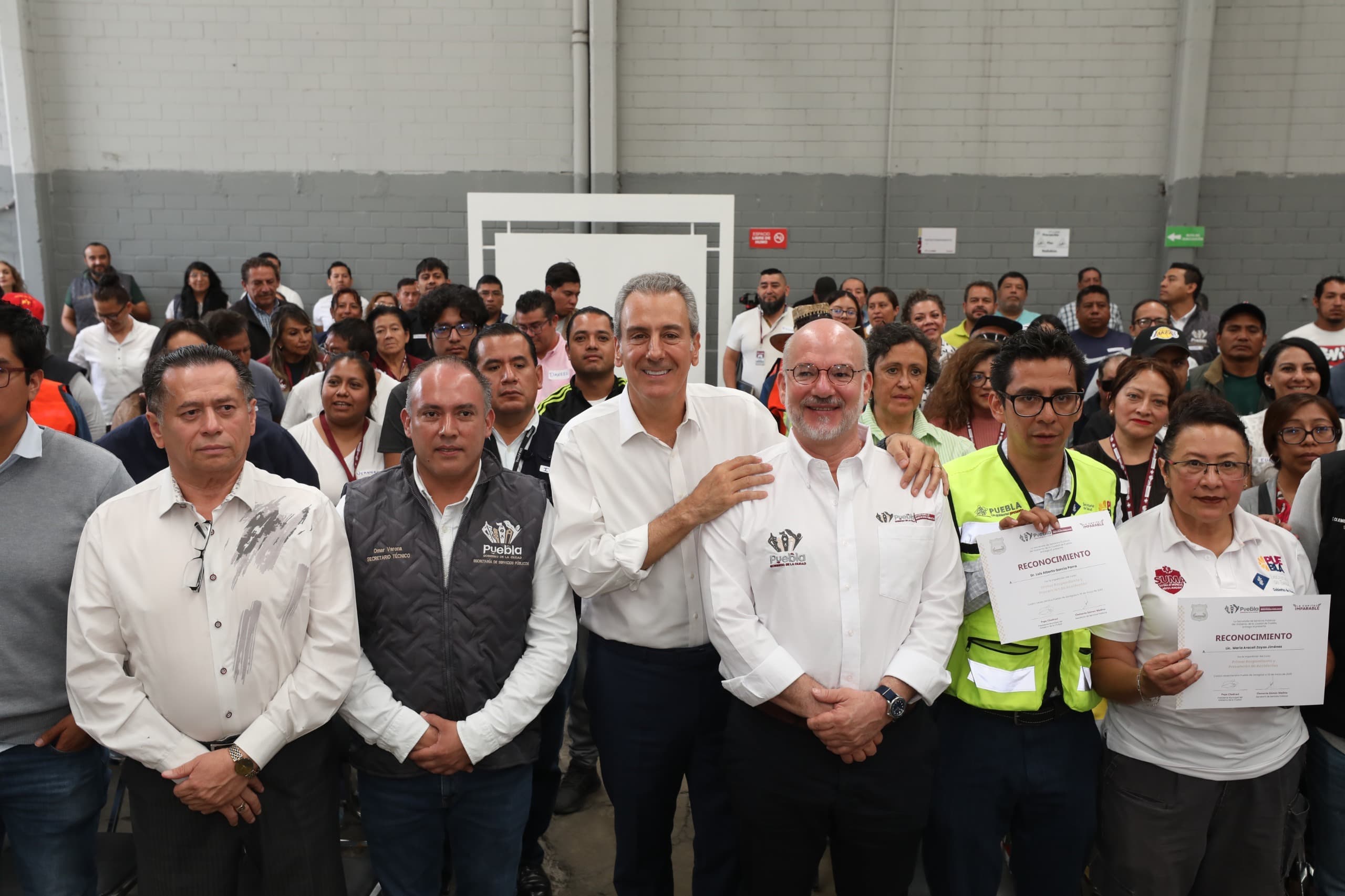 Pepe Chedraui impulsa curso de primer respondiente para personal de Servicios Públicos