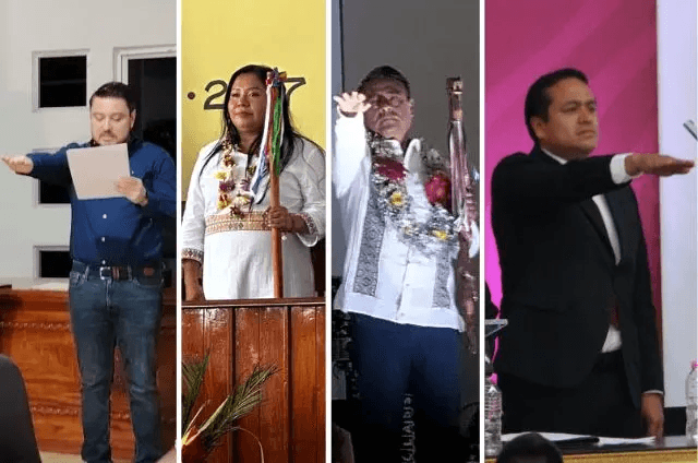 Rinden protesta los nuevos ediles de cuatro municipios de Puebla