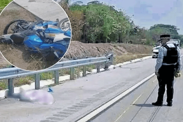 Era poblano el motociclista muerto de la autopista Veracruz-Córdoba