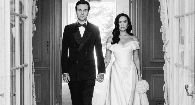 Demi Lovato y Jordan Lutes se casan en una íntima ceremonia en California