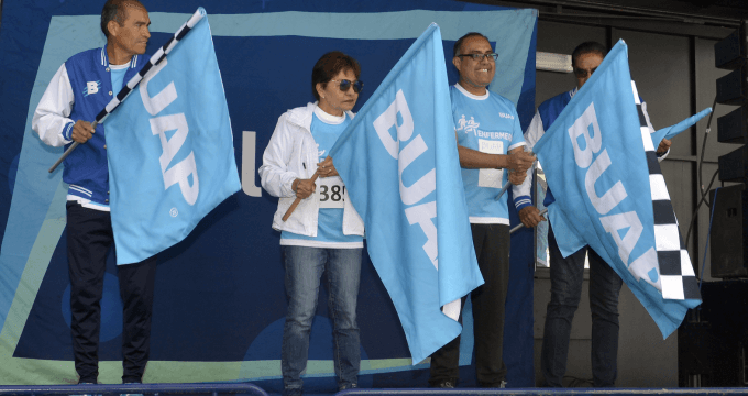 Celebra BUAP el Día de la Enfermería con carrera conmemorativa