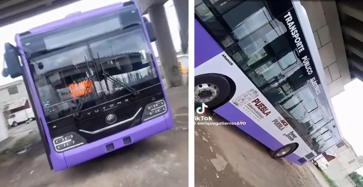 Los Morados se transforman: así lucen los nuevos camiones chinos que transitan por Puebla