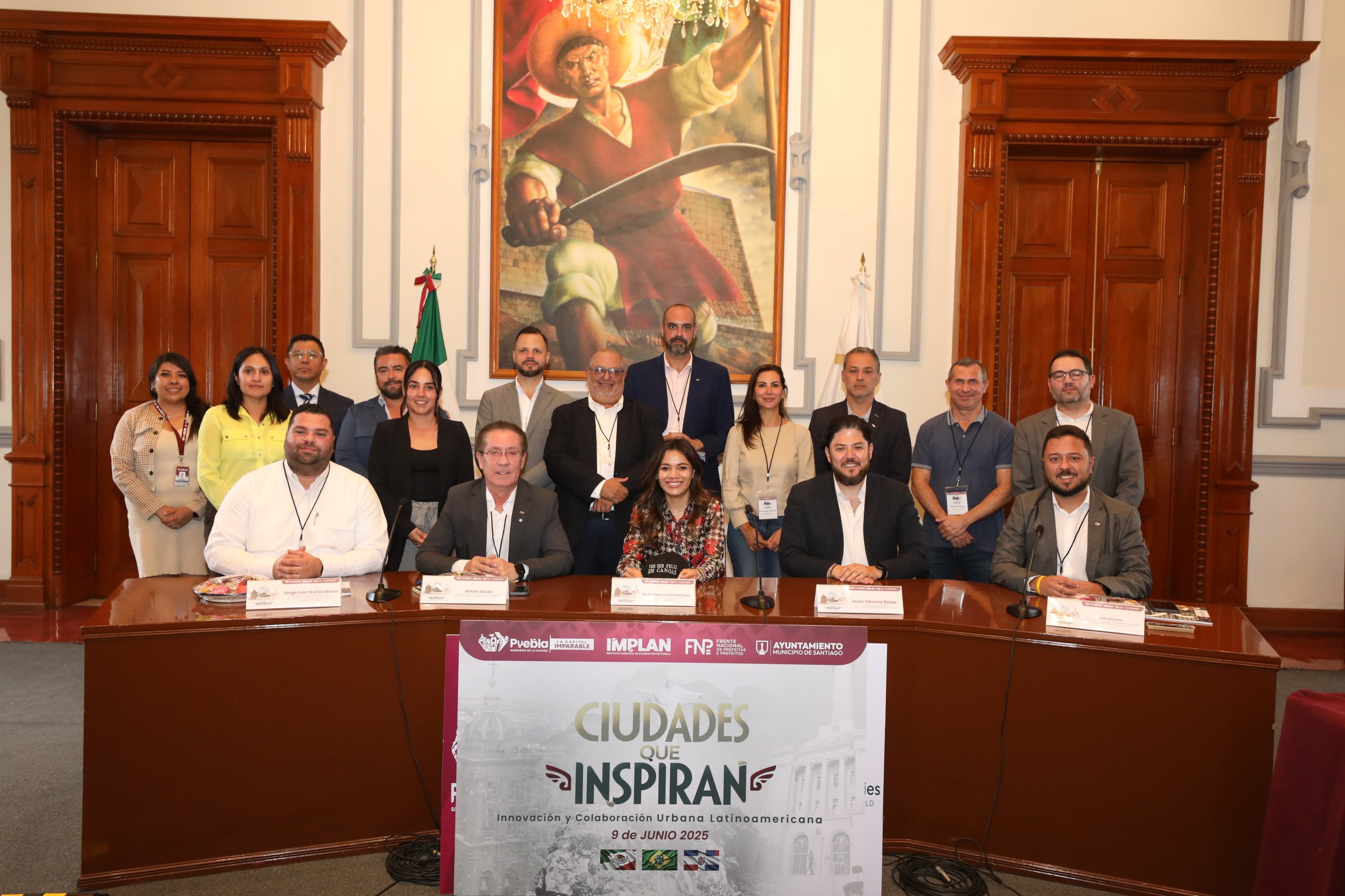 Puebla consolida cooperación internacional en innovación urbana con Brasil y República Dominicana