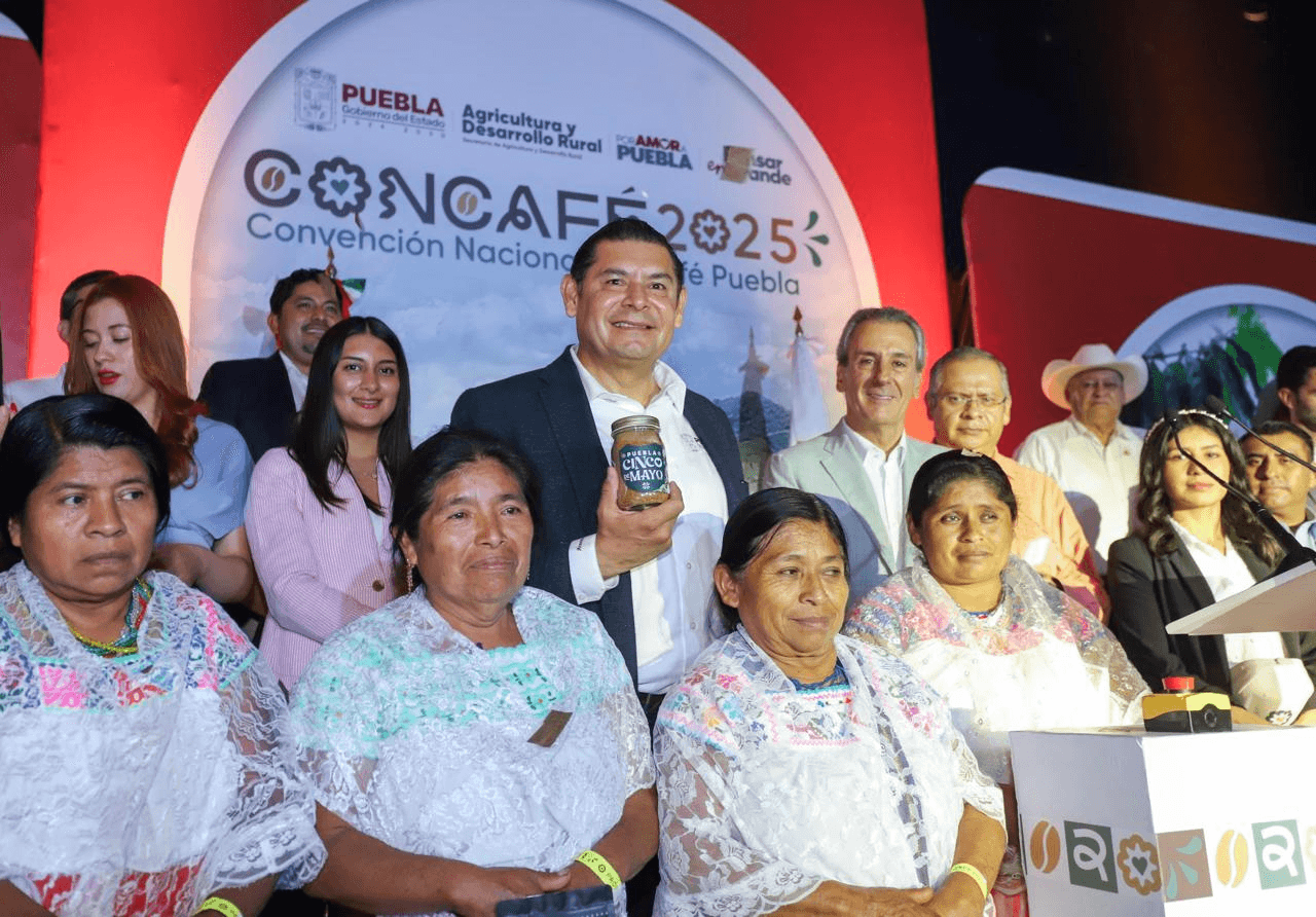 Nace marca de café soluble “5 de Mayo” de Puebla para el Mundo: Alejandro Armenta