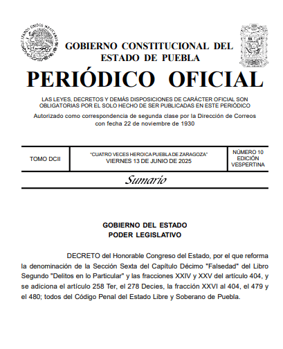 Periódico oficial publica Ley de ciberasedio; entra en vigor este sábado