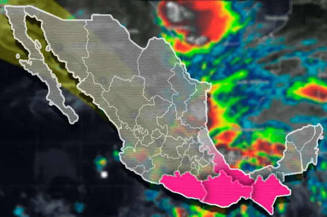 Activan protocolo y advierten al sur de México por tormenta tropical Erick
