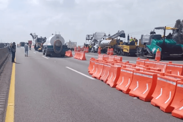 Cierre en la autopista México–Puebla este viernes 20 de mayo altura de Xoxtla