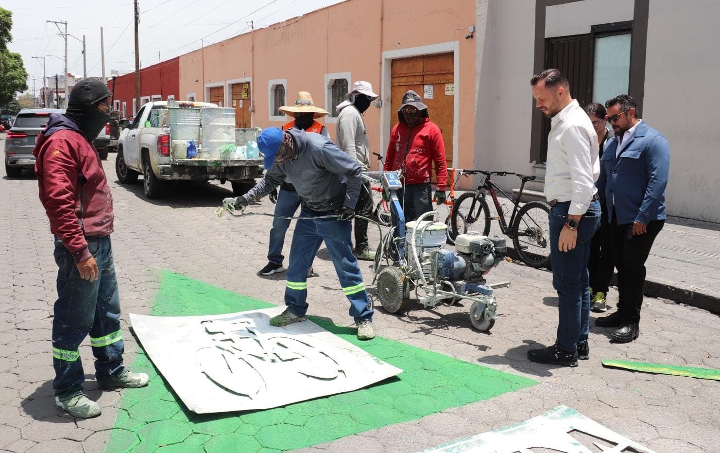 Supervisa Gobierno de la Ciudad ampliación de la red de infraestructura ciclista de la capital