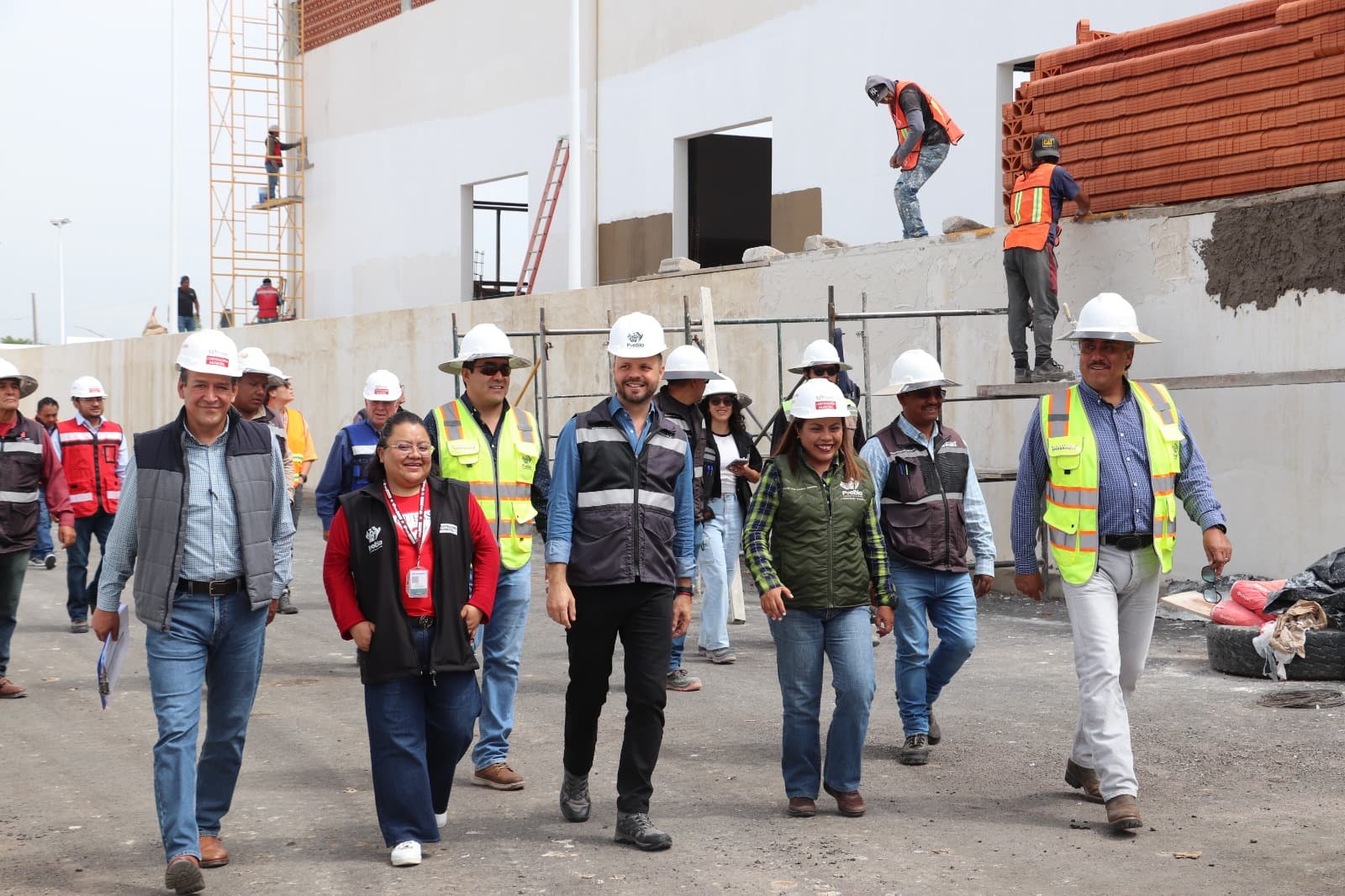 Avanza Gobierno de la Ciudad con la construcción del Mercado San Ramón