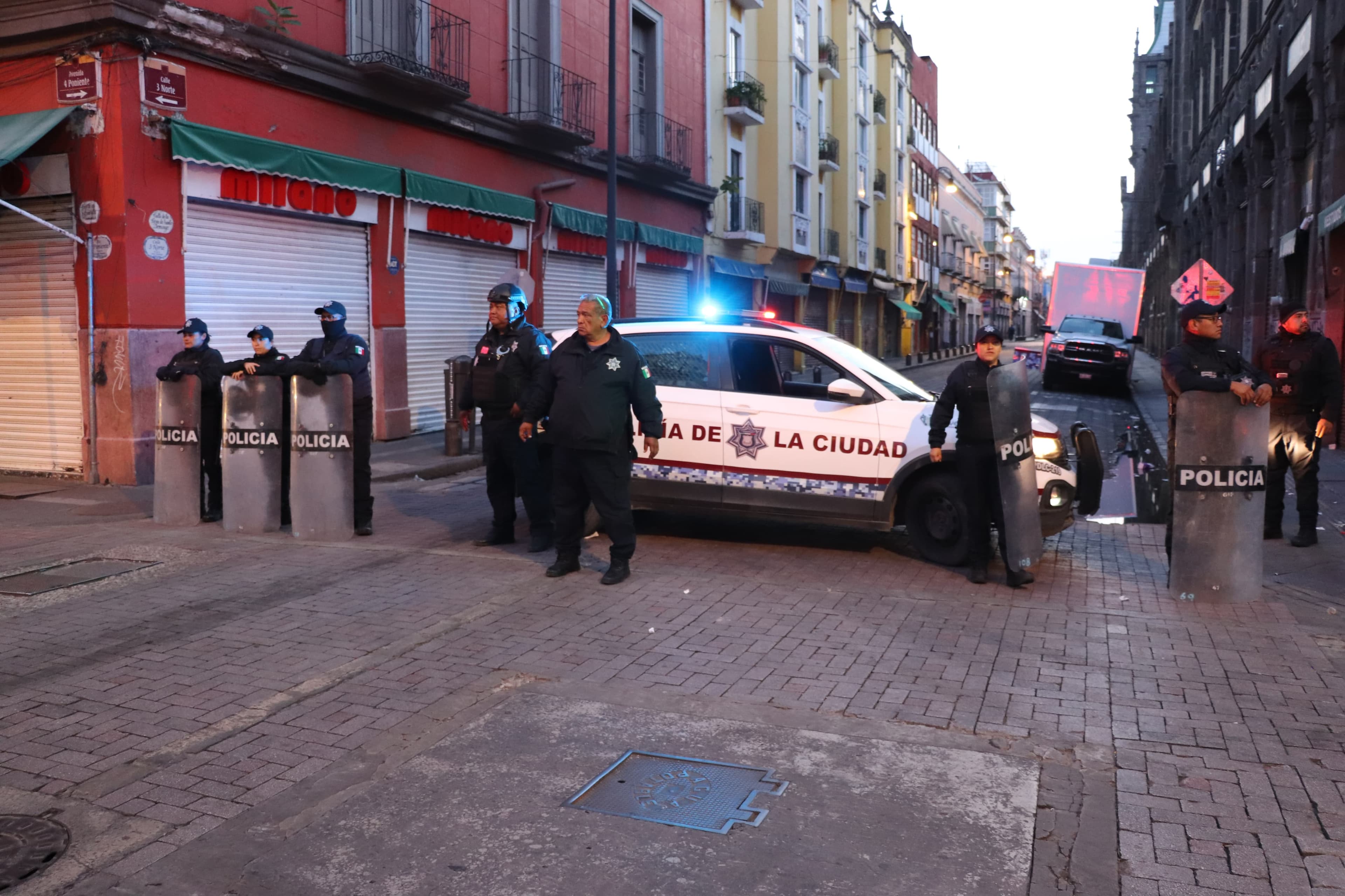 Operativo conjunto de reordenamiento en el Centro Histórico