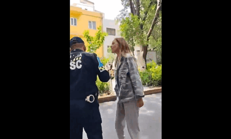 Pide disculpas ‘Lady Racista’ tras insultos a policía en CDMX