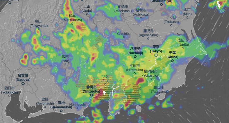 Tokio en alerta por lluvias récord y riesgo de desastres