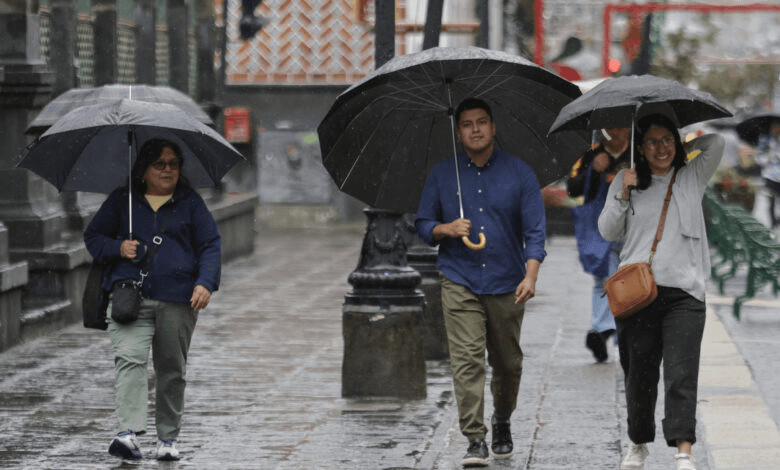 Se pronostican lluvias fuertes por canal de baja presión