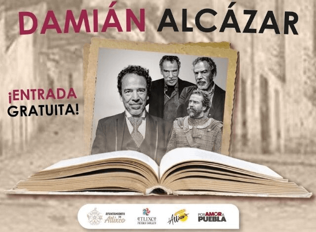 Participará Damián Alcazar en el ciclo de lecturas ‘Cuéntame de Atlixco’