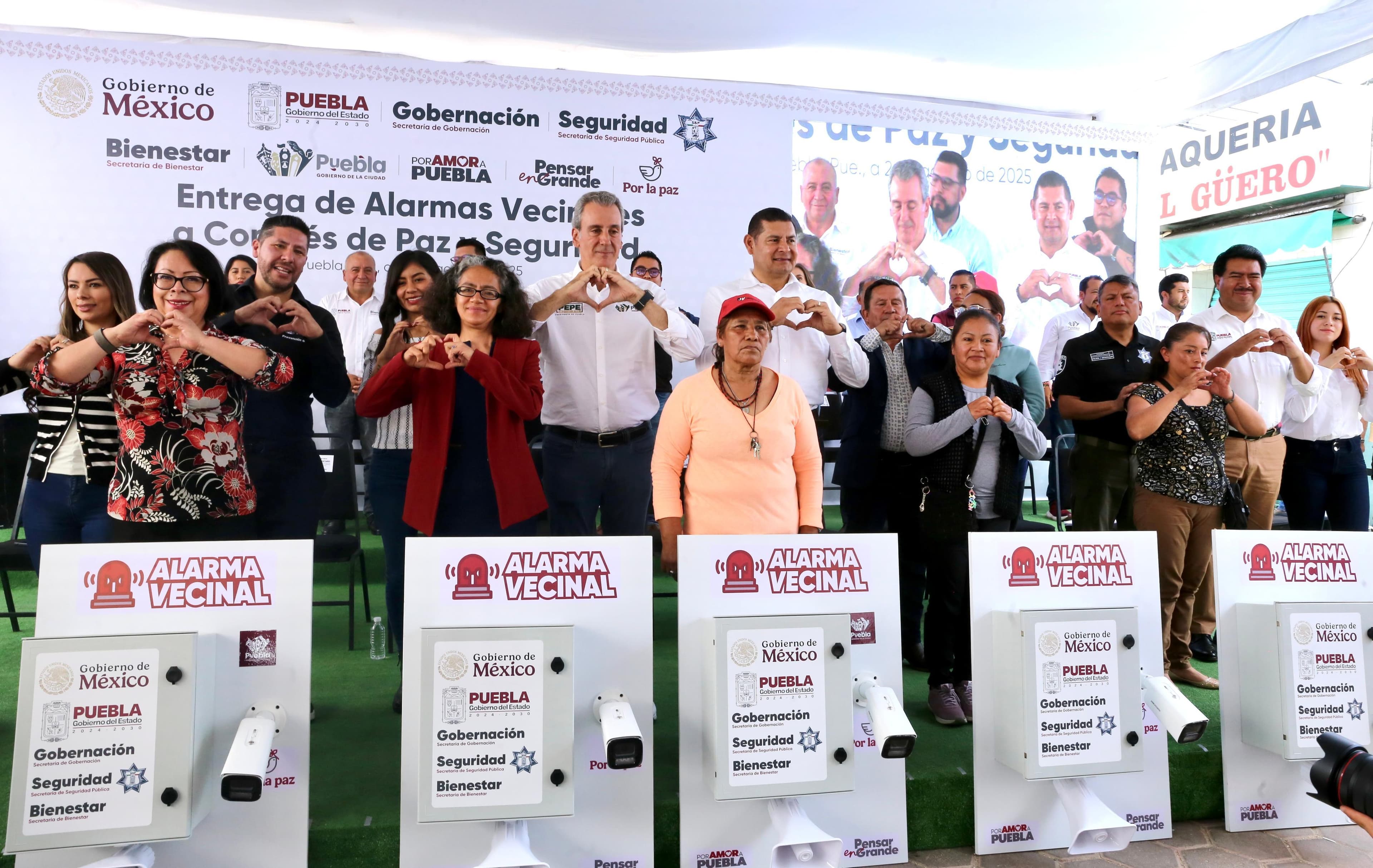 Se instalan primeros 100 comités vecinales de Paz con Bienestar en protección de familias