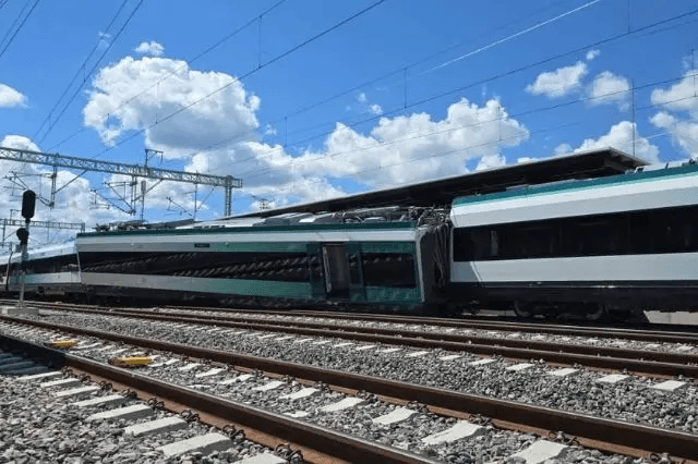 Se descarrila vagón del Tren Maya en estación Izamal, en Yucatán