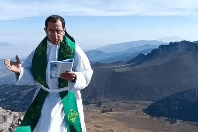 Habrá misa en el volcán Sierra Negra, convocan a fieles y alpinistas