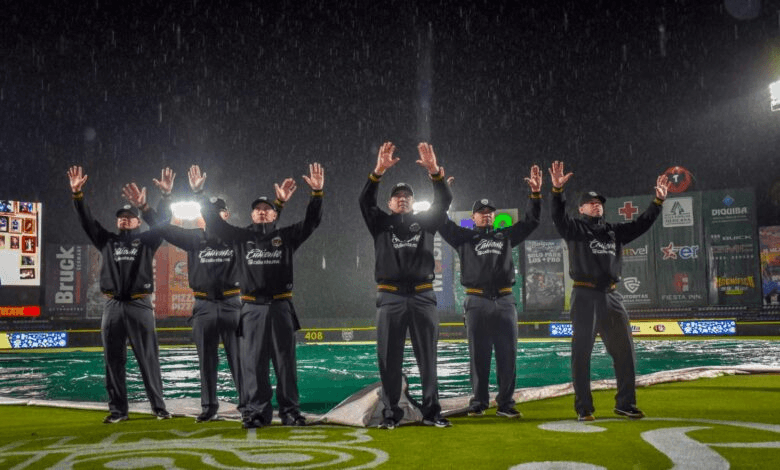 Juego pospuesto por lluvia en Puebla