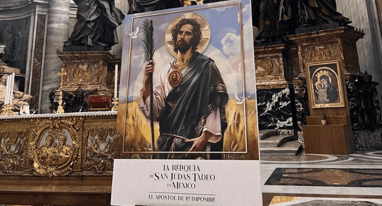 Regresa a Puebla la reliquia de San Judas Tadeo, el Apóstol de lo imposible