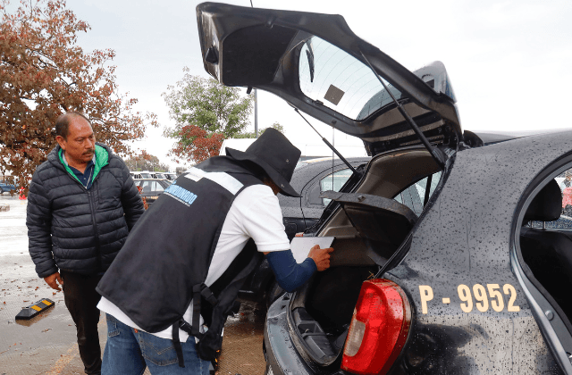 Revista vehicular avanza con más de 5 mil unidades; la mitad son de Puebla capital