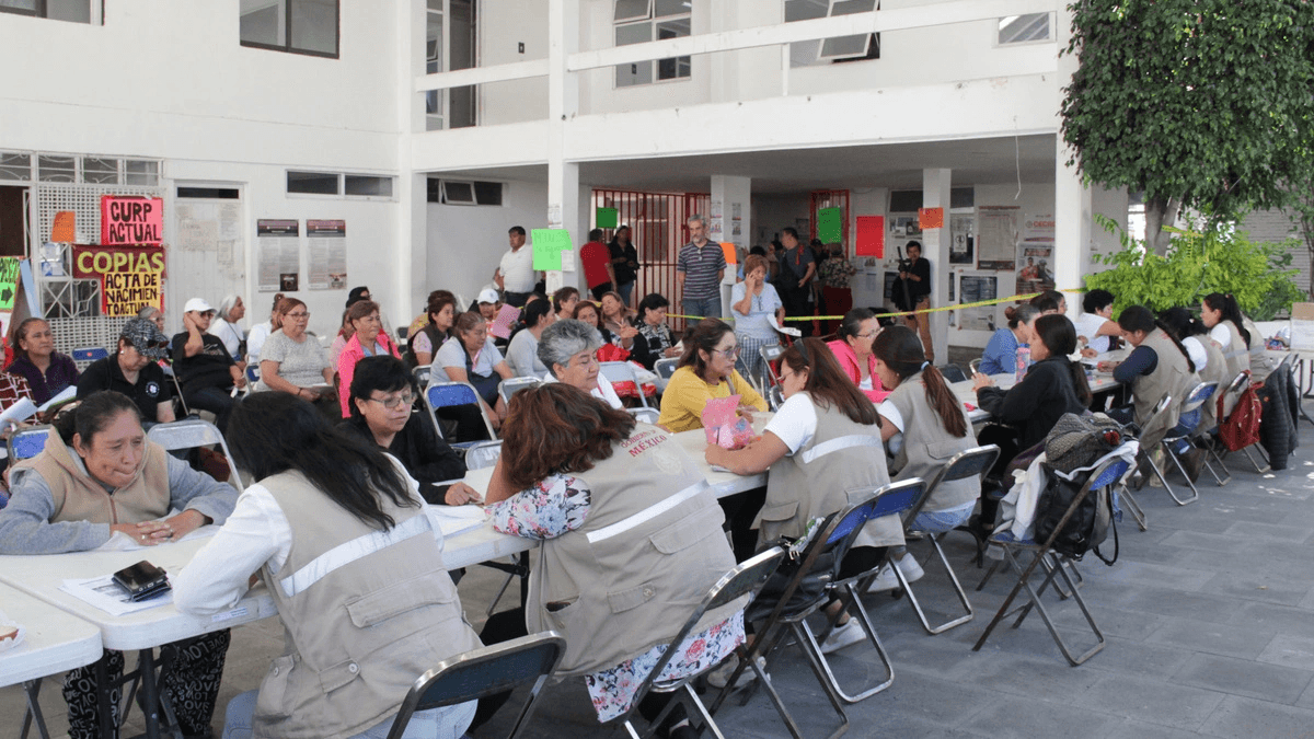 En primera semana, programa Mujeres Bienestar en Puebla registra a 40 mil