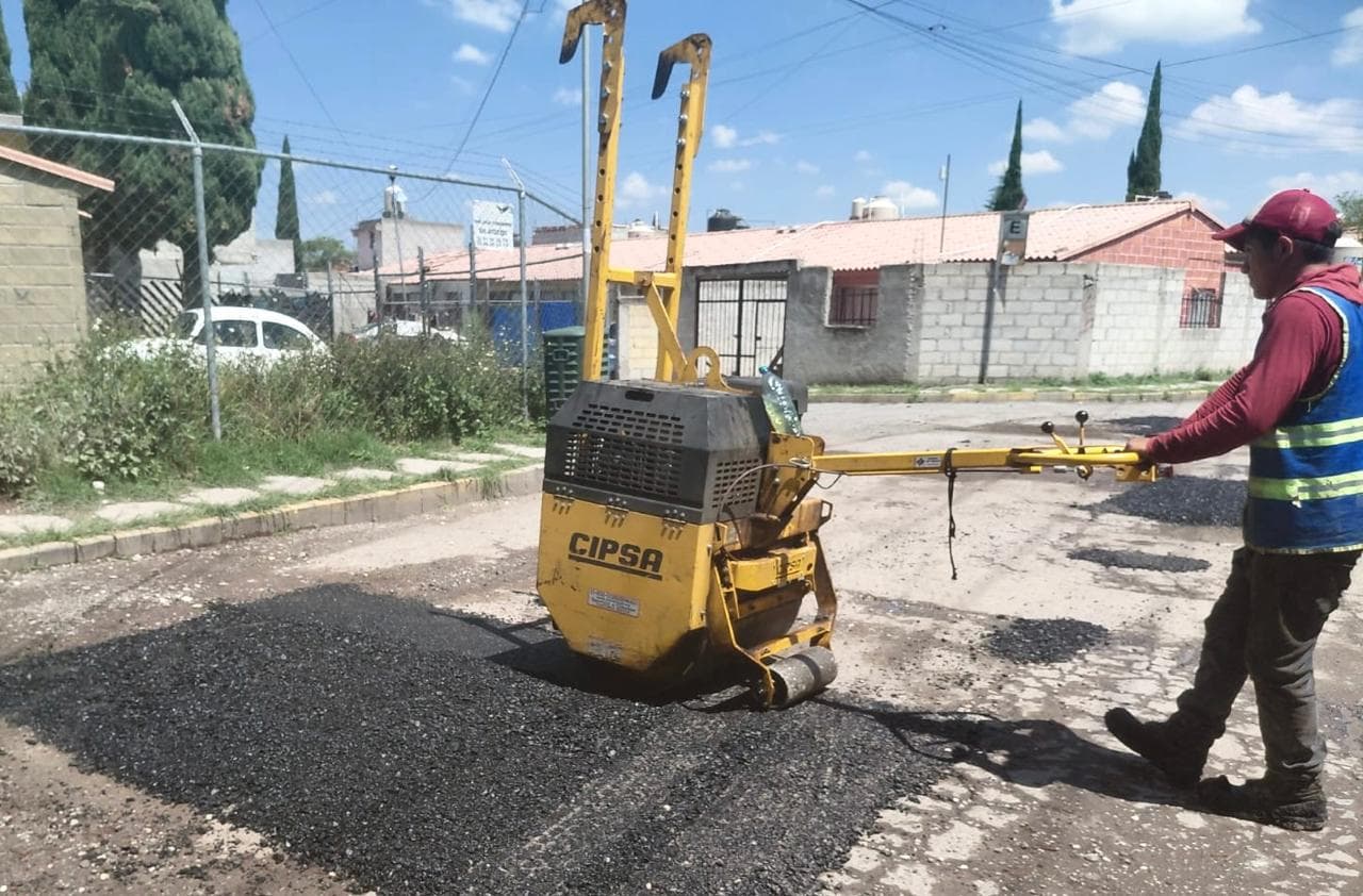 Campaña Capitalina Bacheando Puebla: fortalece la movilidad del transporte público