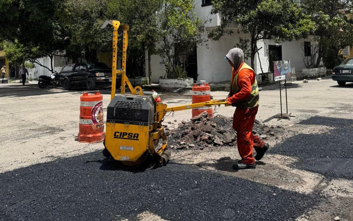 Avanza la Campaña Capitalina Bacheando Puebla