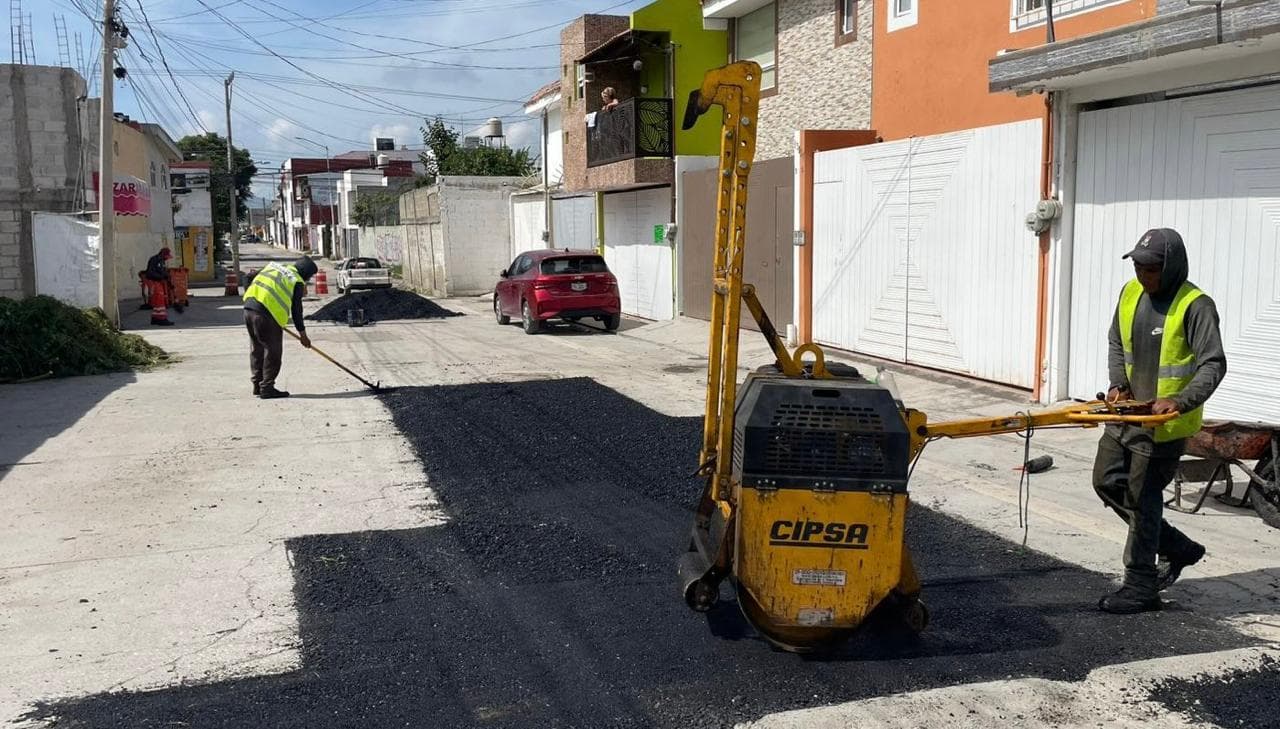 Campaña Capitalina Bacheando Puebla impulsa la movilidad del transporte público mercantil