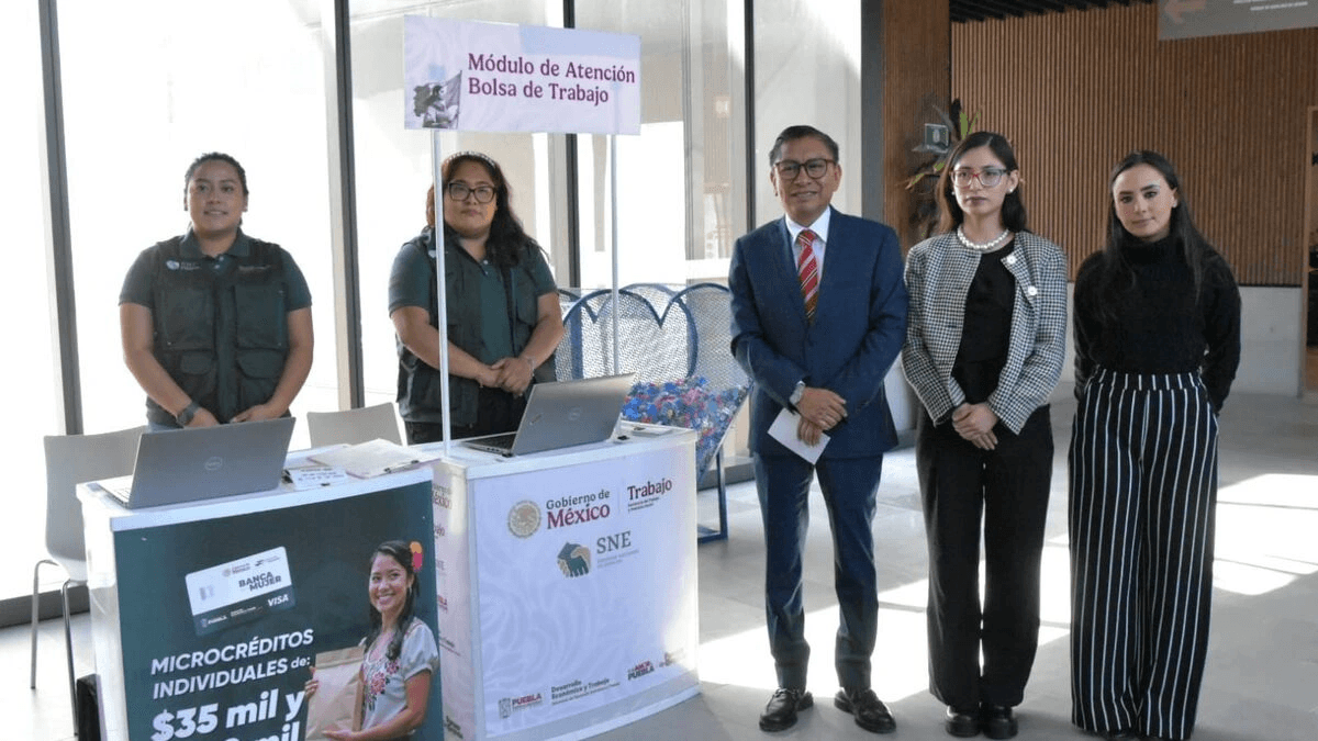 ¿Buscas trabajo en Puebla? Instalan Módulo Itinerante de Empleo en el Congreso