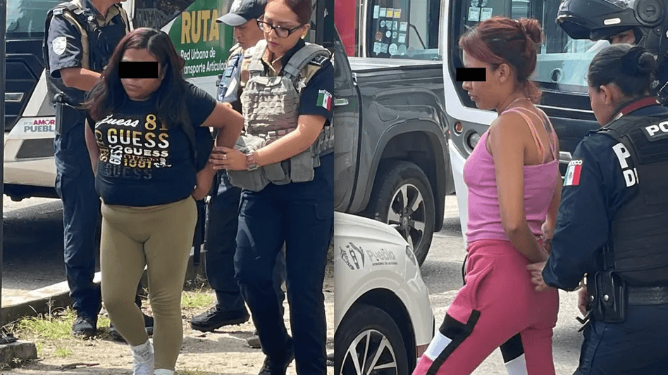 Usuarios de la Línea 3 de RUTA detienen a cuatro presuntas carteristas