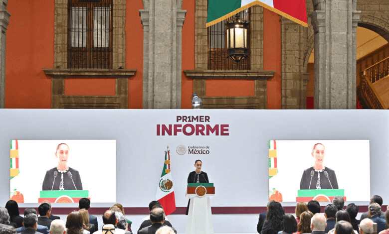 Presenta Claudia Sheinbaum su primer informe de gobierno