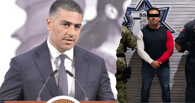 Confirma Harfuch captura de Julio “N”, líder de “Los Toscano”