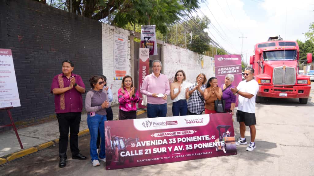 Arranca Pepe Chedraui rehabilitación vial en avenida 33 Poniente