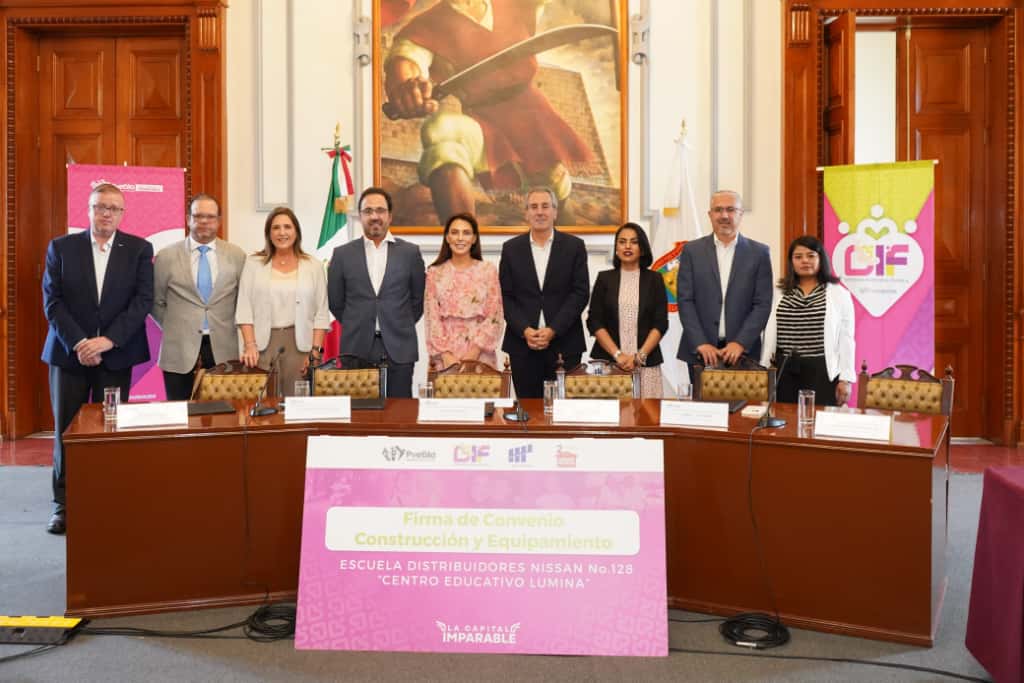Firman Pepe Chedraui y MariElise Budib convenio con Fundación Nissan para construir “Lumina”, centro educativo para niñas y niños con discapacidad