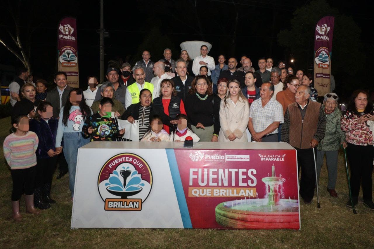 Revitaliza Pepe Chedraui fuente del Parque Rómulo O’Farril Silva