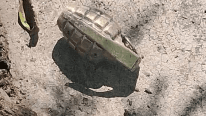 Granada localizada en Texmelucan estaba desactivada