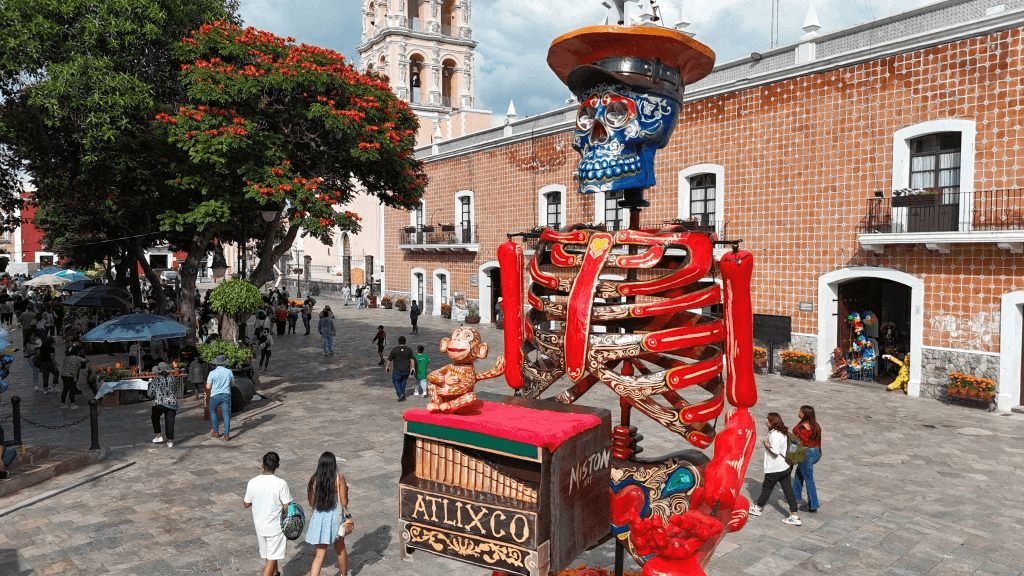 La Catrina del Organillero revive la memoria musical en Atlixco