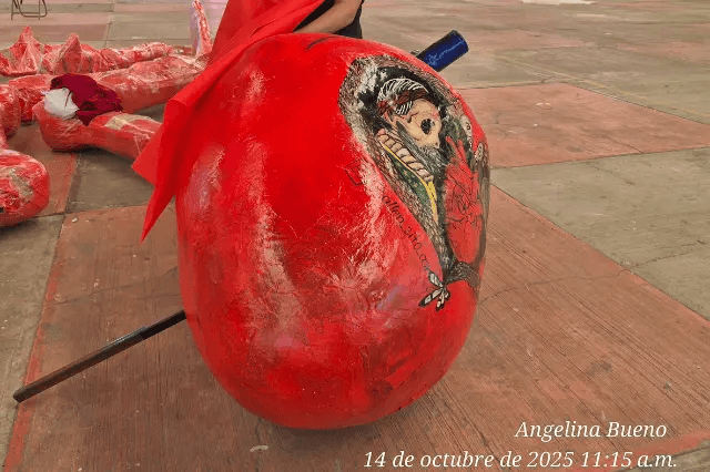 Figuras del Valle de Catrinas 2025 de Atlixco viajan a E.U. y Colombia