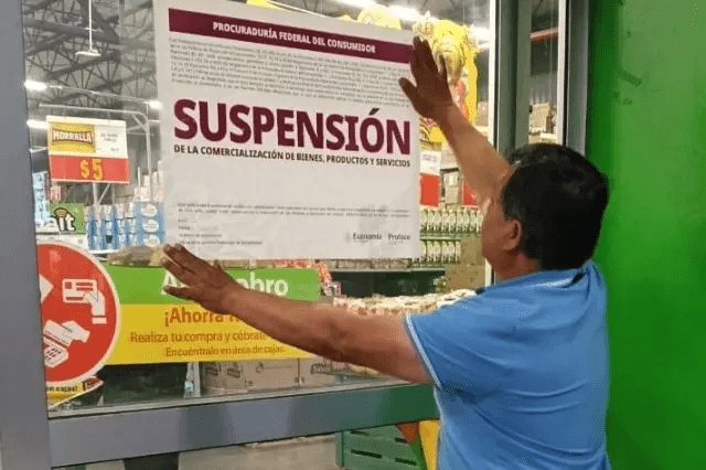 Por no respetar precios, Profeco suspende Bodega Aurrera en Cuautlancingo